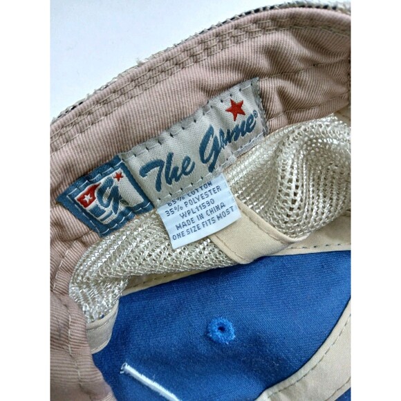 University of Delaware Blue Hens The Game Vintage Hat Trucker Mesh Snapback Rare - Picture 8 of 8